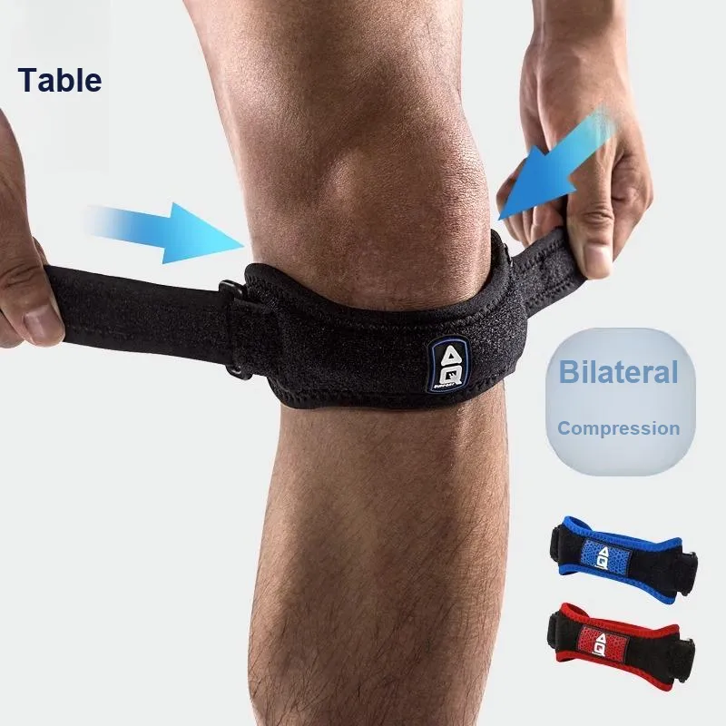 AQ Knee Pads Running Mountaineering Hiking Cycling Volleyball Tennis Soccer Badminton Basketball Unisex Black-2