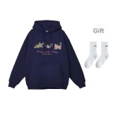 Navy Blue Fleece-Lined