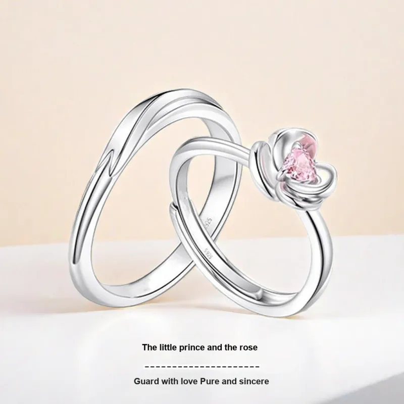Barbie S925 Silver Rings Unisex Silver-2