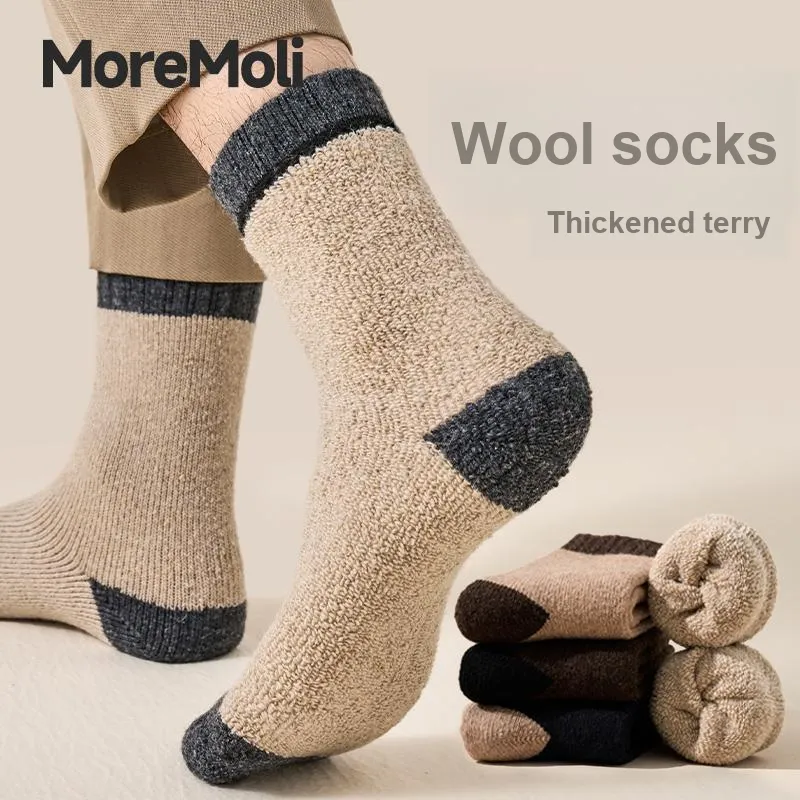 Moremoli Mid Calf Socks Men's 3 Pack-1