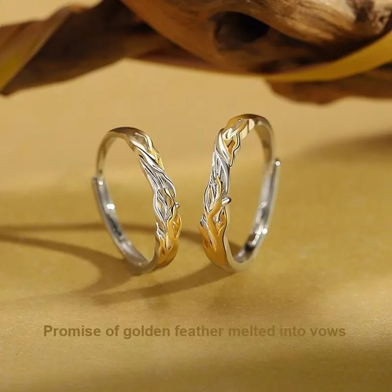 FOREVER MELODY 925 Sterling Silver Rings Unisex-1
