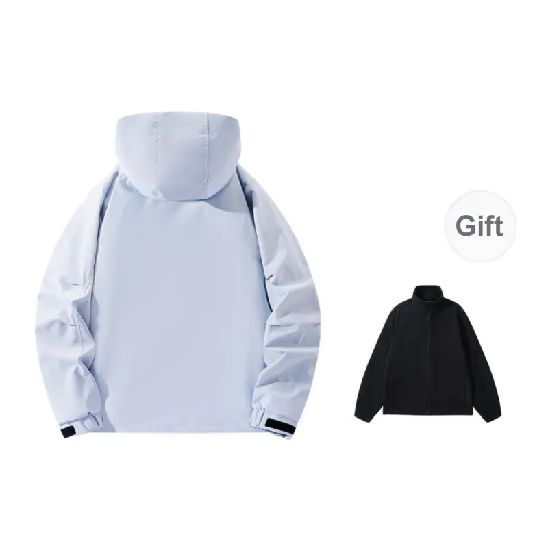 PAUL COSTELLOE Mountain Versatile Outdoor Hiking Windproof Breathable Warm Water Repellent Windbreaker Jacket Unisex-18