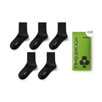 YOUKESHU Mid Calf Socks Women's