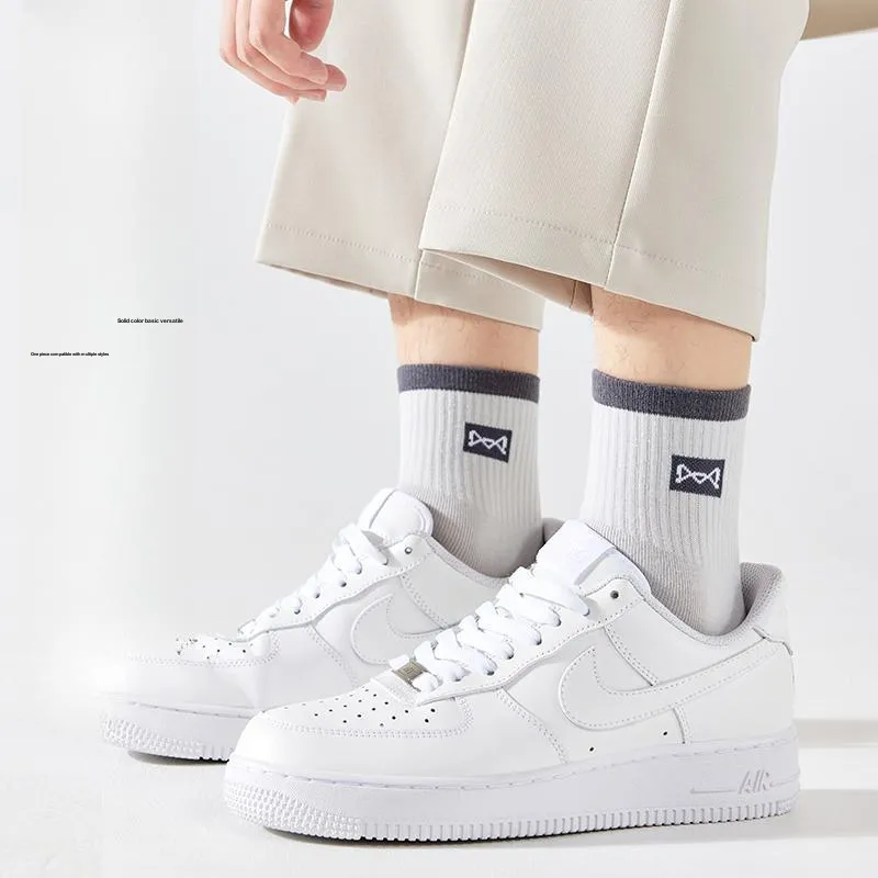 MIIOW Trend Party Series Mid Calf Socks Unisex 5 Pack-8