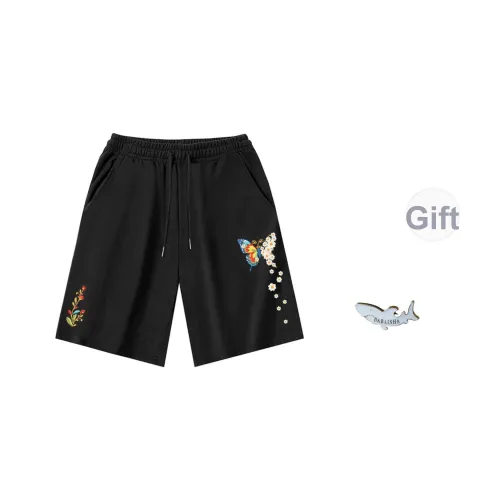 DABAISHA Повседневные шорты Мужские Черные