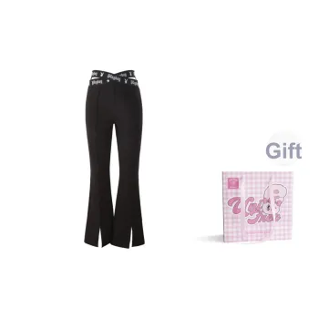 Unifree PLAY BOY Co brand Casual Pants Women's Black