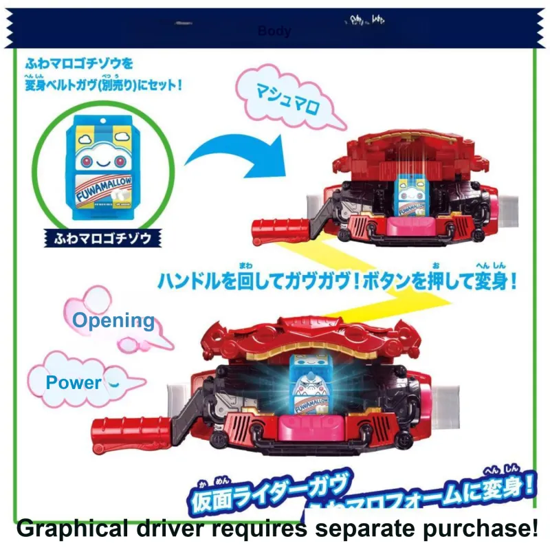 BANDAI Kamen Rider Characters GAVV Gabumon, Chibi 01 Set Model Accessories-3