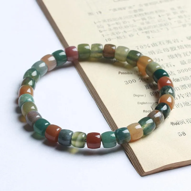 Reiki Agate Jade Bracelets Women's-5