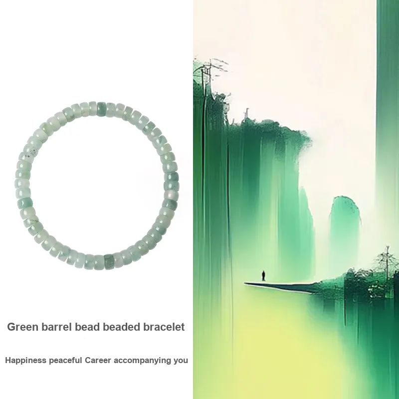 XIBAOCHUNHUA African Emerald Bracelets Unisex-1