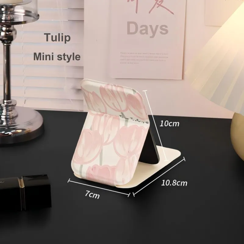 LUTEDAN Tulip Portable Foldable Makeup Mirror Grooming-1