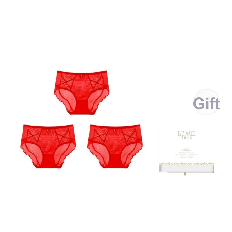 XIA.WA.ZHI.XIU Underpants Women's Box 3 Pack-4