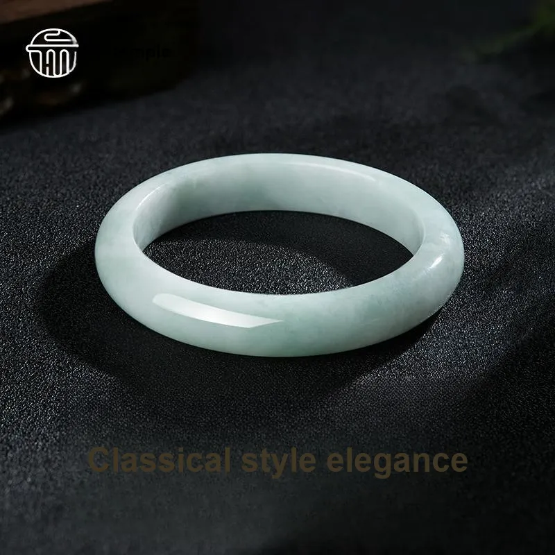 LAOMIAO Bean Type Jadeite Bangles Women's-7