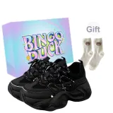 Black+Exclusive Shoe Box+Gift Socks