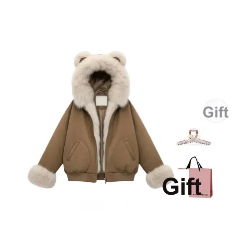 BAIDAIFEI Хлопковый пуховик женский