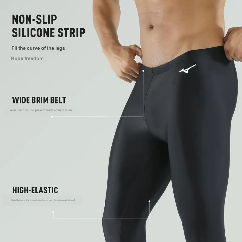 Mizuno Swimming Shorts Men's Black-3