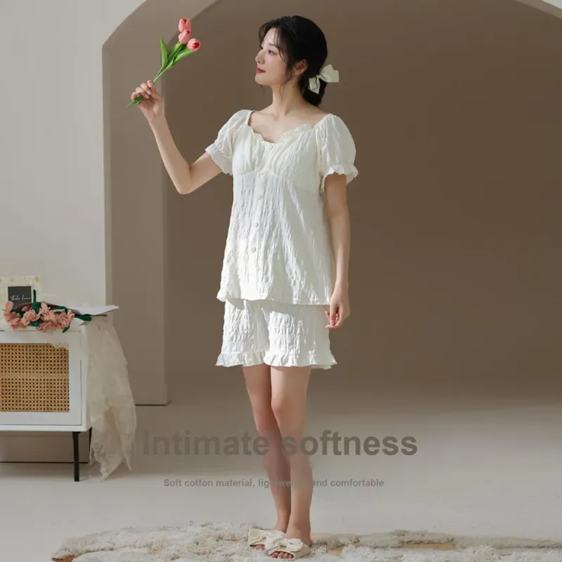 Nodos Shield Pajama Set Women's Apricot-2