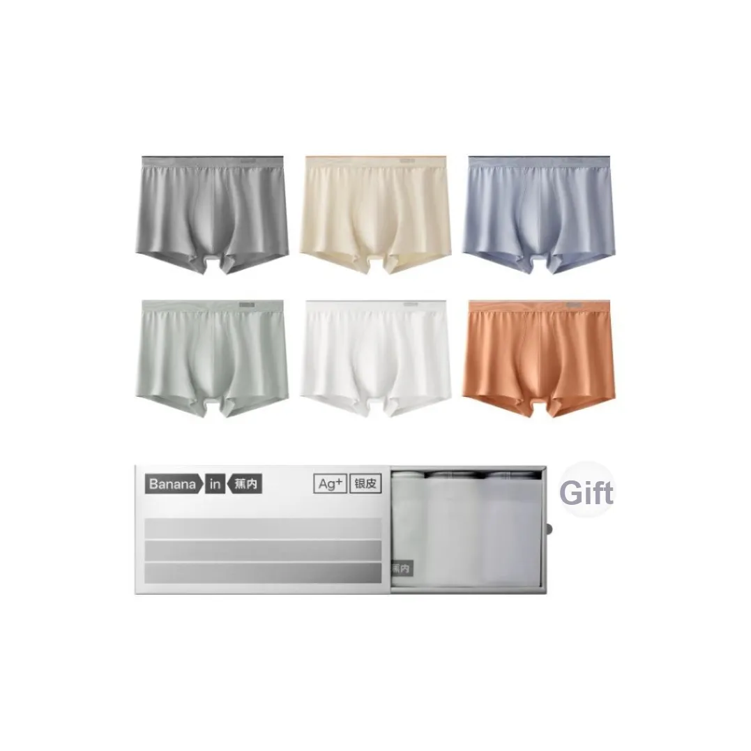 Bananain Underpants Men's 3 Pieces 6 Pieces Of Packing