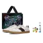 Korean White/Chocolates Dark Brown (Black Tiger Gift Bag+Socks)