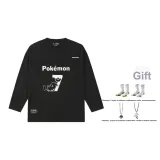 Pikachu Style Black+2 Pack Socks