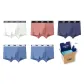 5 Pack (Blue+Blue+White+Red+Navy Blue)