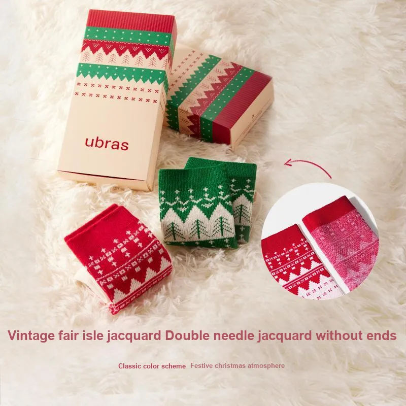 Ubras Unisex Mid Calf Socks-2