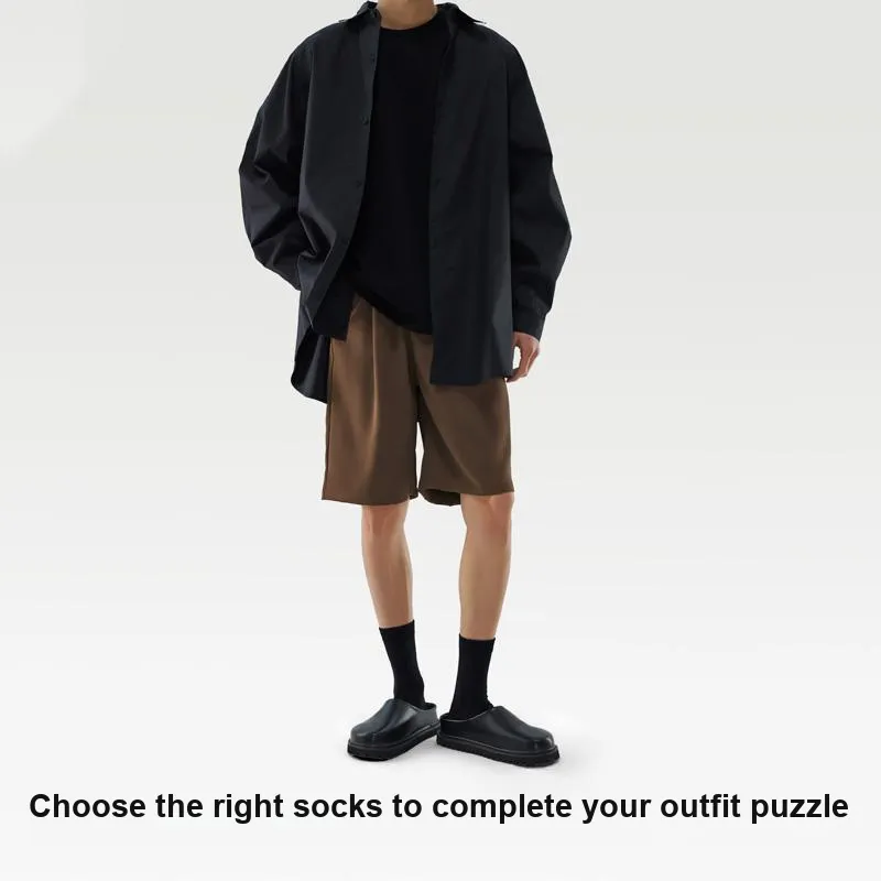 FUGEER Mid Calf Socks Men's Gift Box Combination-27