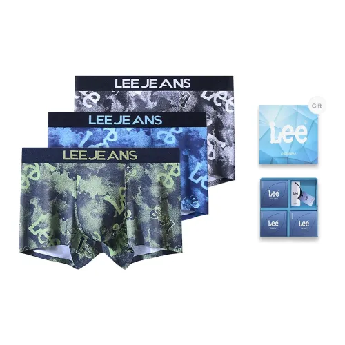 Ли совместный модель Edge Color 3,0 Нижнее белье Подарочная коробка Мужской 3 упаковки