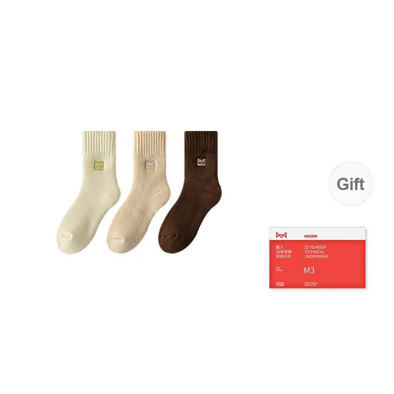 MIIOW Trend Party Series Mid Calf Socks Women's Shopping Bag Combo Set-15