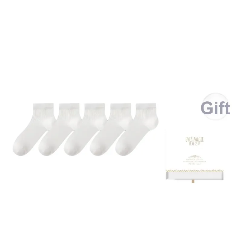XIA.WA.ZHI.XIU Ankle Socks Women's Box 5 Pack-15