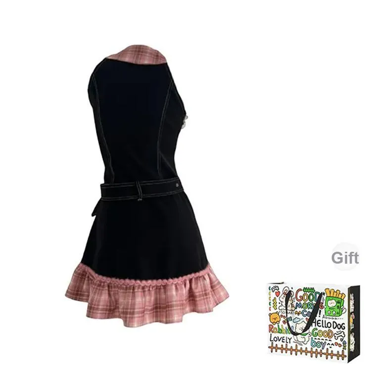 OURUOKE Sleeveless Dress Women's-1