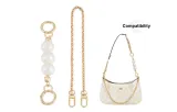 White Pearl+Decorative Chain 40cm