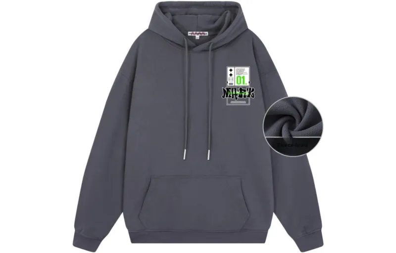 FAIRWHALE Pullover Drop Shoulder Hoodie Unisex-23