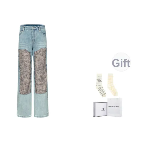 Charlie Luciano Blue Box + Socks Unisex Jeans