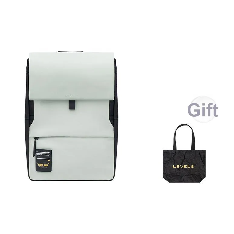 LEVEL8 Сумка для ноутбука из ПУ (полиуретана) кожи средний размер унисекс черный светло-серый серый синий зеленый белый светло-зеленый