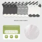 Dark Gray 4 Stripes 3 English 3 (10 Pack)