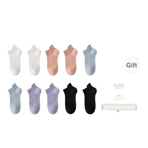 XIA.WA.ZHI.XIU Ankle Socks Women's Box 10 Pack