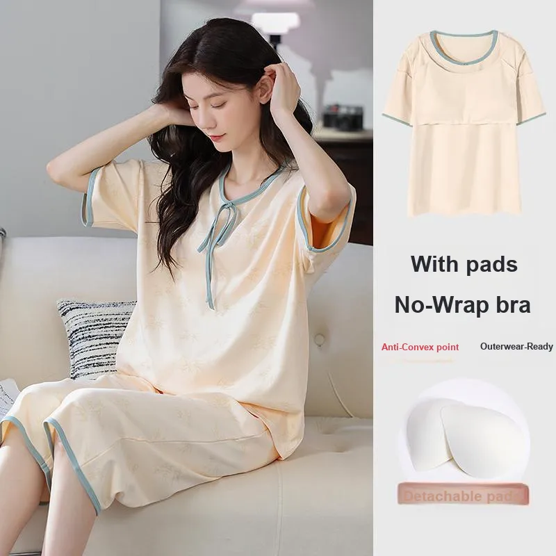 NOME Summer Pajama Set Women's Two Piece Set-1