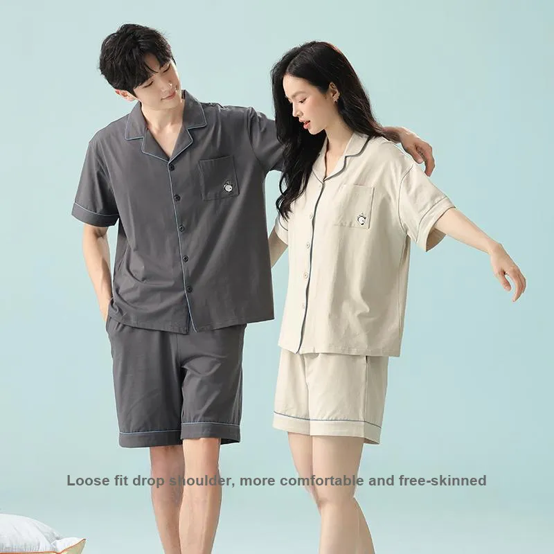 WANANNI Pajama Set Unisex Dark Gray-6