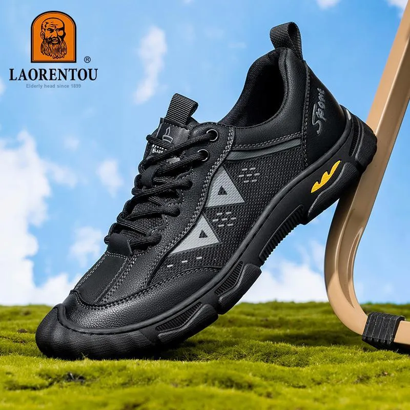 LAORENTOU Cushioned Anti-Slip Wear-Resistant Breathable Lightweight Outdoor Shoes Men's-13
