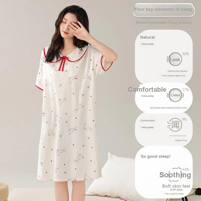 MADALLO Women's Nightgowns-2