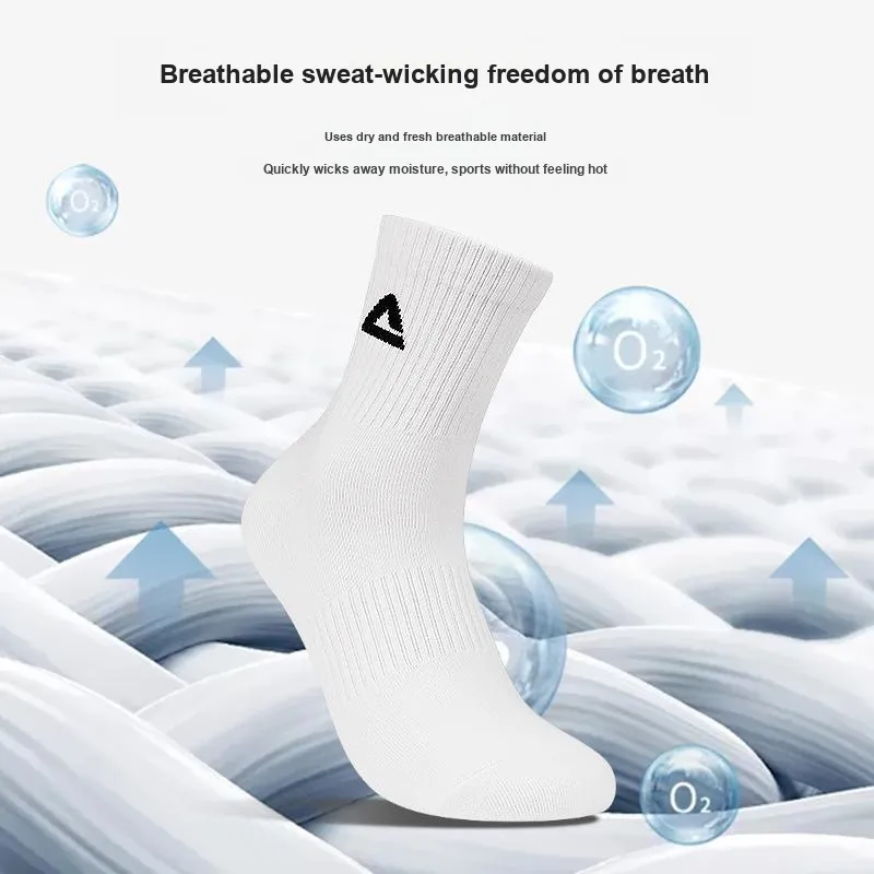 PEAK Unisex Mid Calf Socks-3