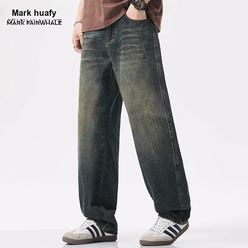 FAIRWHALE Jeans Unisex Blue-4