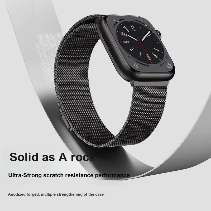 PULAISI Apple Compatibility Watch Band 200mm Stainless Steel Material-14