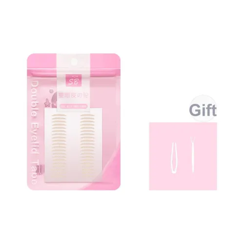 ENNE Натуральный Бесшовный Незаметный Одиночный Двойной Двойной Патч для Веки Лунного Форма Матовый