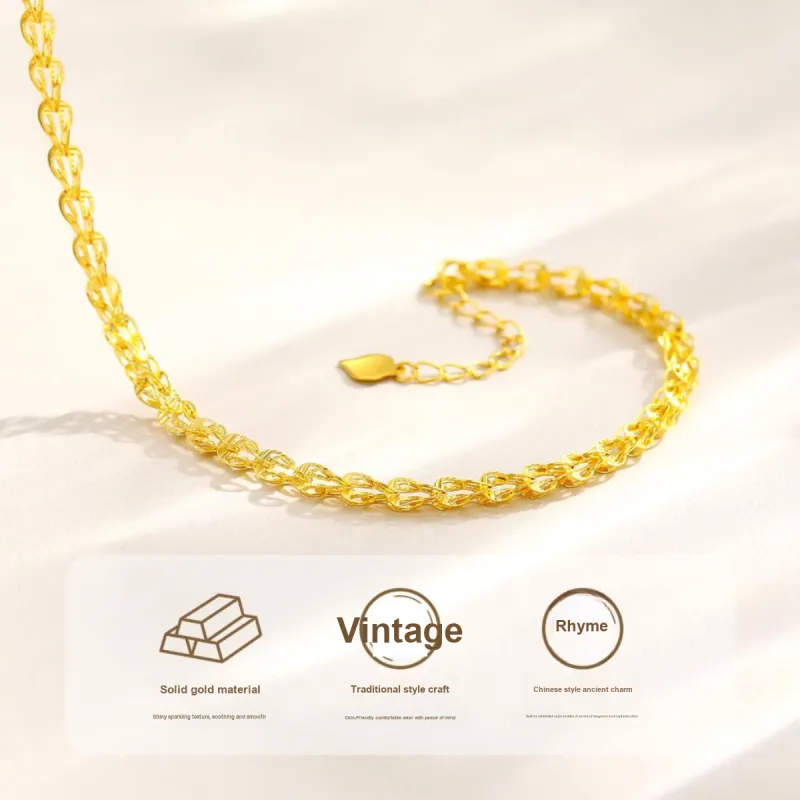 YINGNIXINDONG Gold Bracelet Women's-1