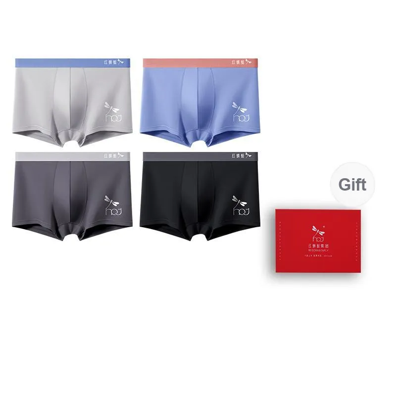 RED DRAGONFLY Underpants Men's Box 4 Pack-7