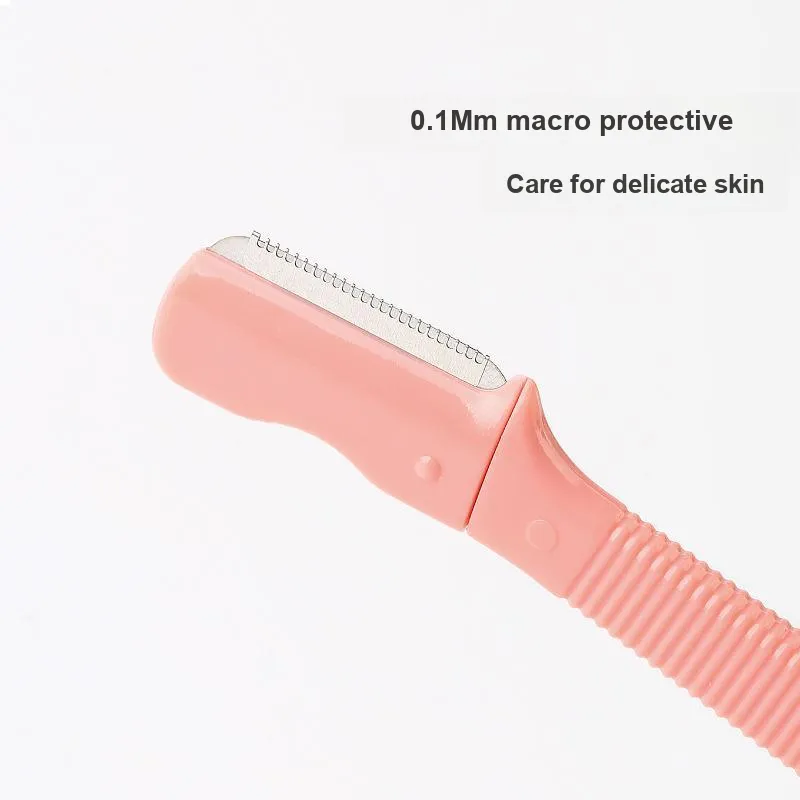 KINEPIN Double Cross Ruled Micro Blade Protective, Scratch Resistant Eyebrow Razor-1