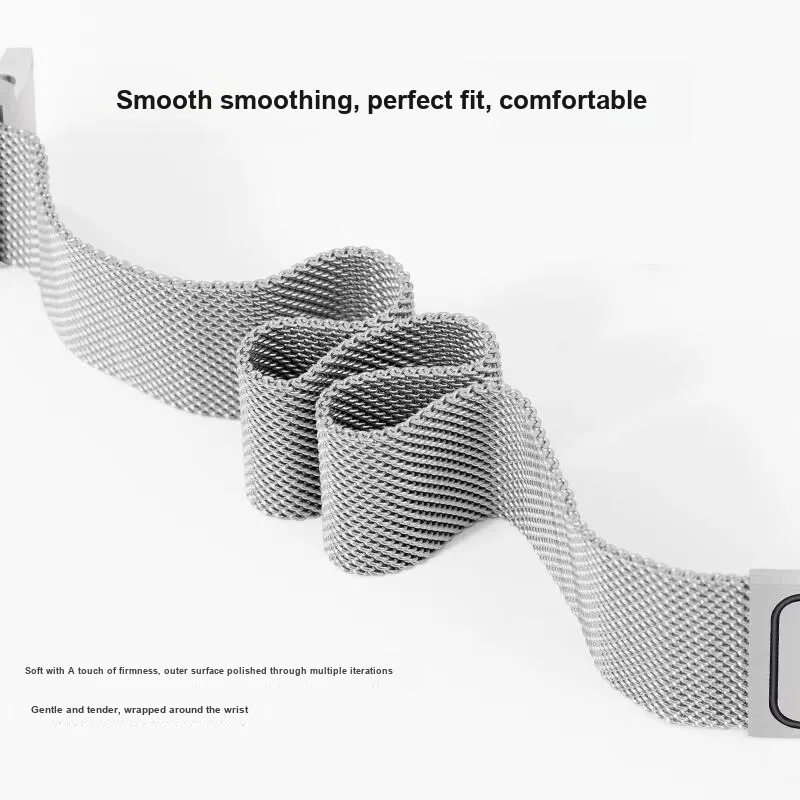 IBOANN Samsung Compatibility Watch Band Wrist 150~220mm Metal-2