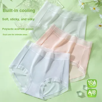XIA.WA.ZHI.XIU Underpants Women's Shopping Bag 3 Pack
