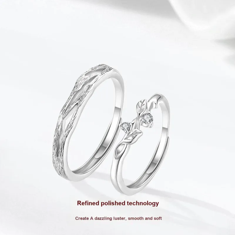 Master Kim Niche Luxury Design Advanced Touch Adjustable Opening Ring Unisex-2
